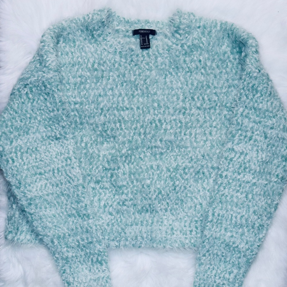 Fuzz Midi Sleeve Sweater x F21